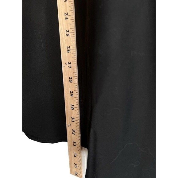 Zac Posen Black Wool & Silk Cocktail Dress Size 6 – Italian Fabric, Silk Lining - Picture 15 of 16